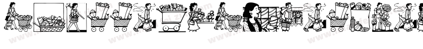 Shopping Script Ligh字体转换